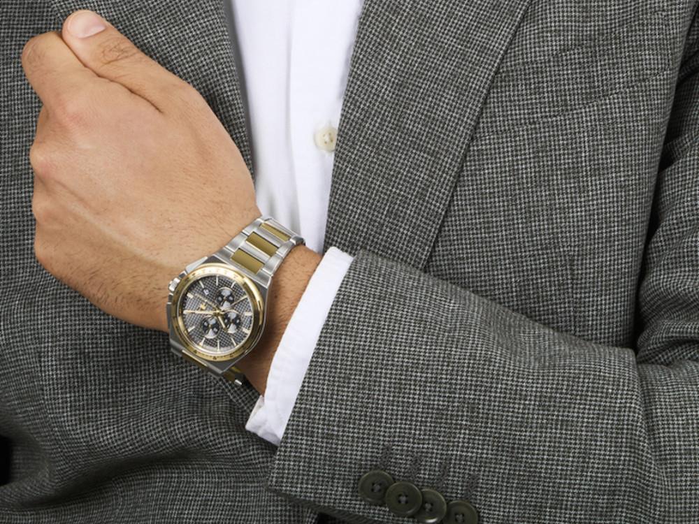 Montre à Quartz Maserati Velocitá Slim, Gris, 41 mm, R8873653002