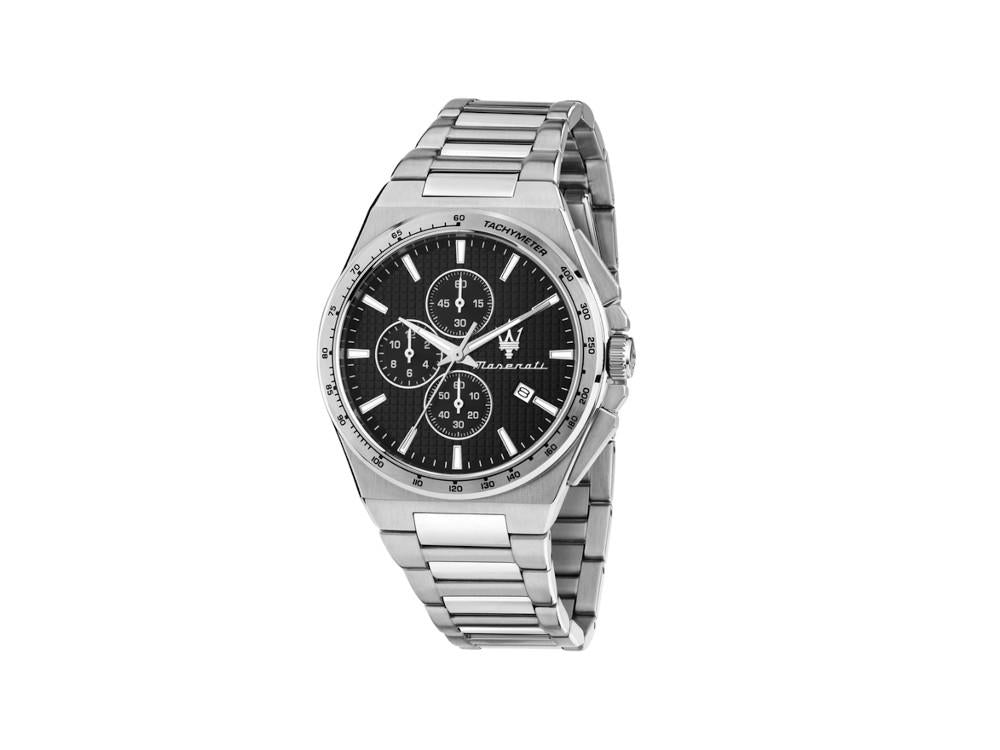 Montre à Quartz Maserati Velocitá Slim, Noir, 41 mm, R8873653004