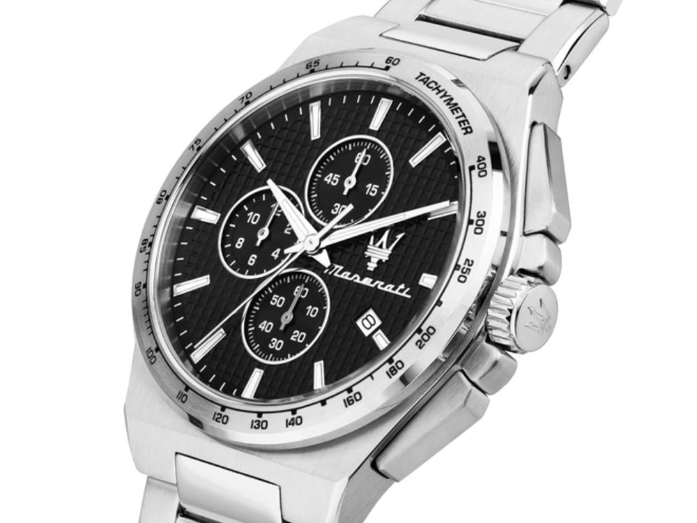 Montre à Quartz Maserati Velocitá Slim, Noir, 41 mm, R8873653004