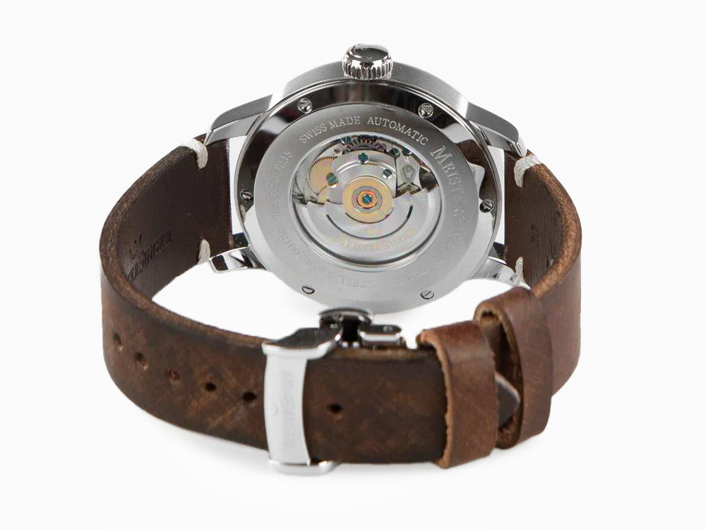 Montre Meistersinger Stratoscope, SW 220-1, 43 mm, Bleu, ST982-SVSL02