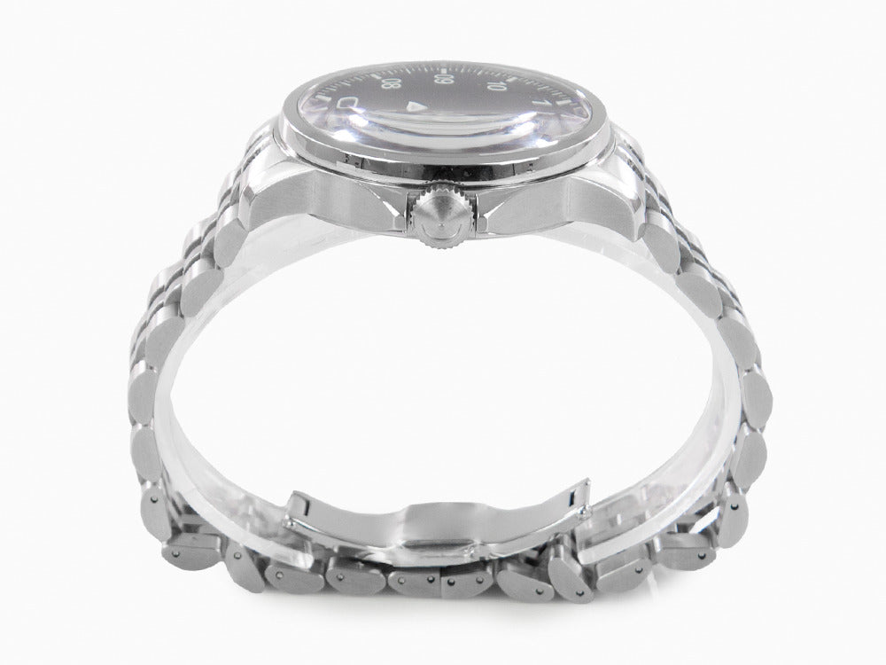 Montre Automatique Meistersinger Unomat, SW-400, 43 mm, Noir, UN902