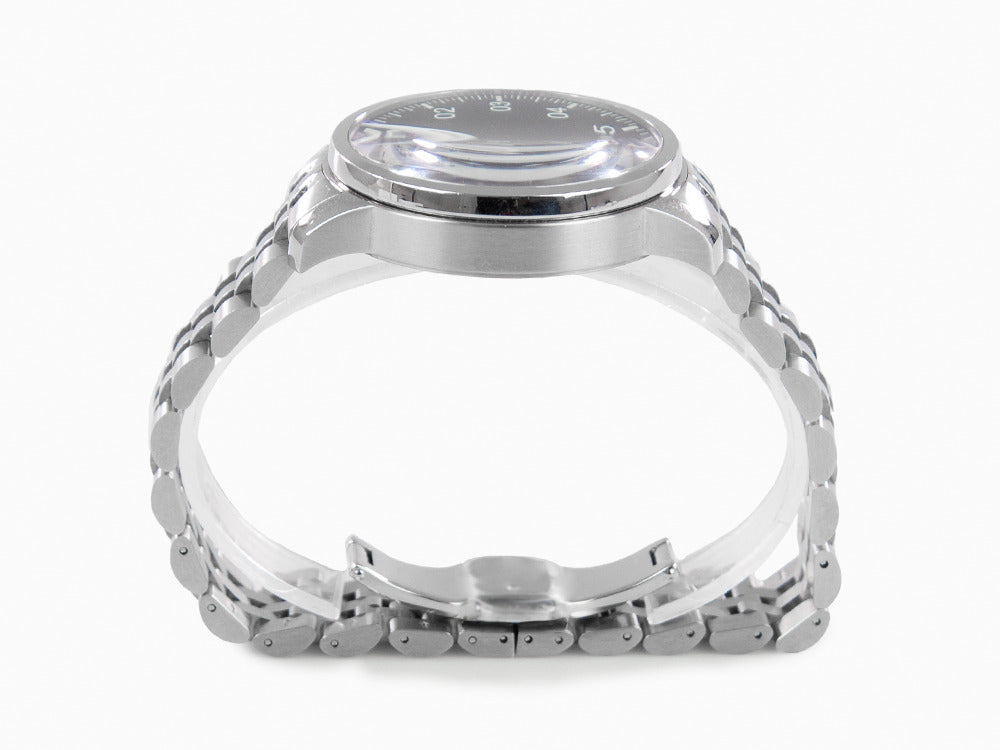 Montre Automatique Meistersinger Unomat, SW-400, 43 mm, Noir, UN902