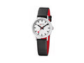 Montre à Quartz Mondaine Classic, Blanc, 30 mm, Cuir, A658.30323.16SBB