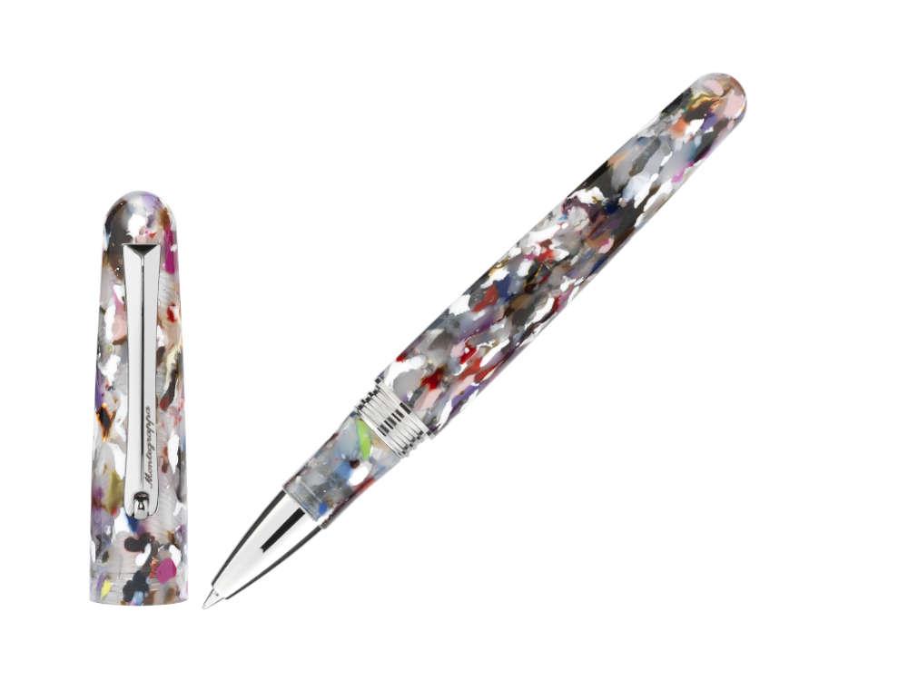 Roller Montegrappa Elmo Ambiente Kaleido, Résine, Acier Inoxydable, ISEERRIK