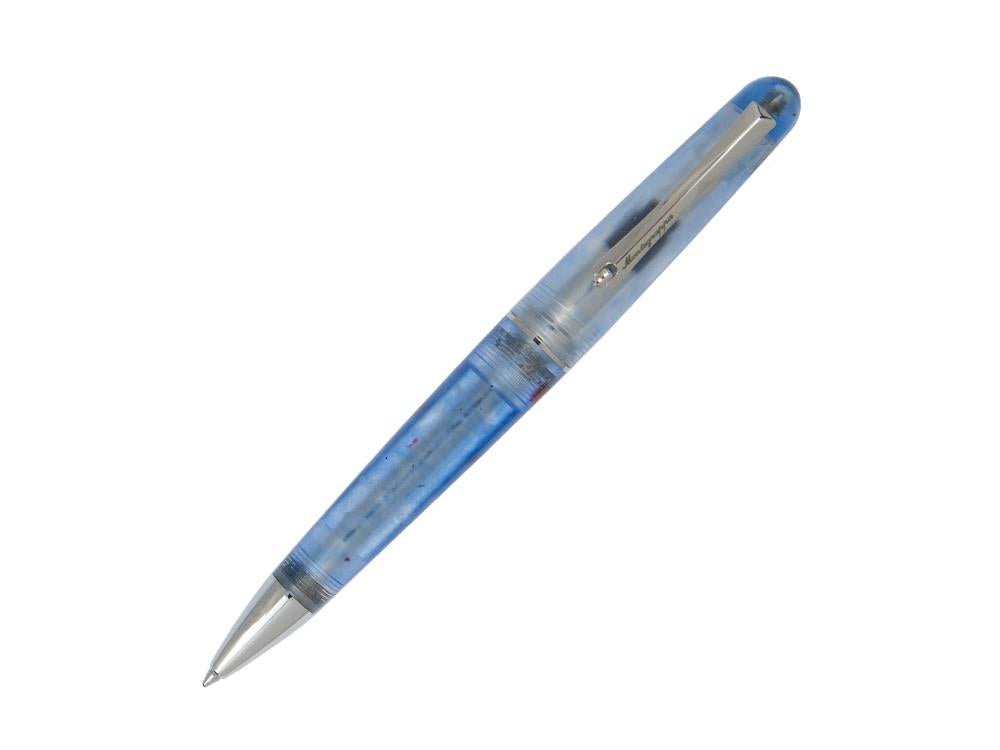 Stylo bille Montegrappa Elmo Ambiente Ocean, Résine, Acier Inoxydable, ISEERBID