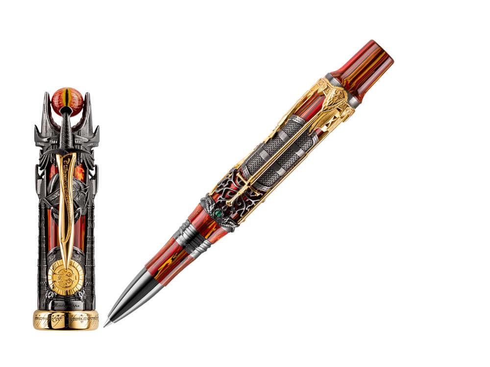 Roller Montegrappa The Lord Of The Rings Doom, Plaqué or, LE, ISLOARSE