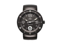 Montre à Quartz Montjuic Elegance, Acier Inoxydable, Noir, 43 mm, MJ1.0103.B