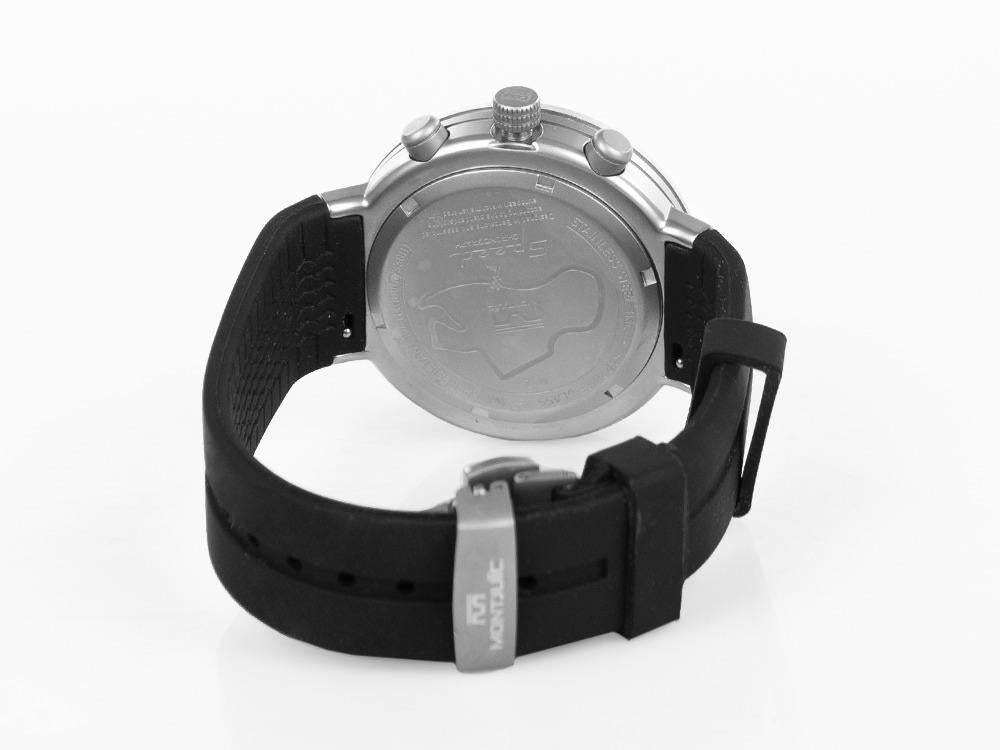 Montre à Quartz Montjuic Speed Chronograph, Acier, Bleu, 45 mm, MJ2.0303.S