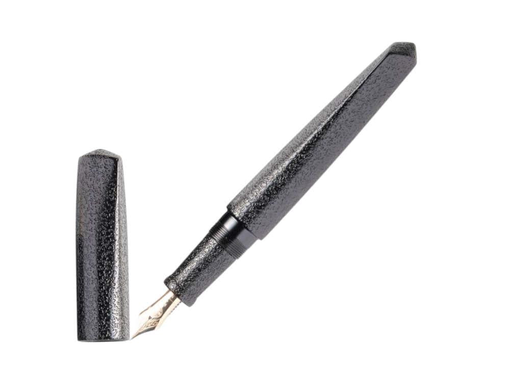 Stylo Plume Nakaya Dorsal Fin Ver.2 Kuro Ishime. Noir