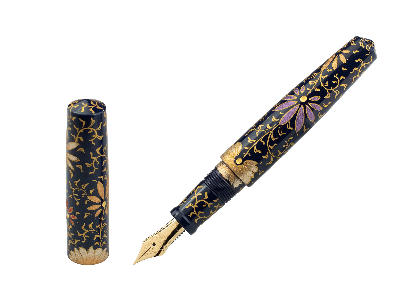 Stylo Plume Nakaya Cigar Piccolo PALMET (Kikyo Colorful Lines)