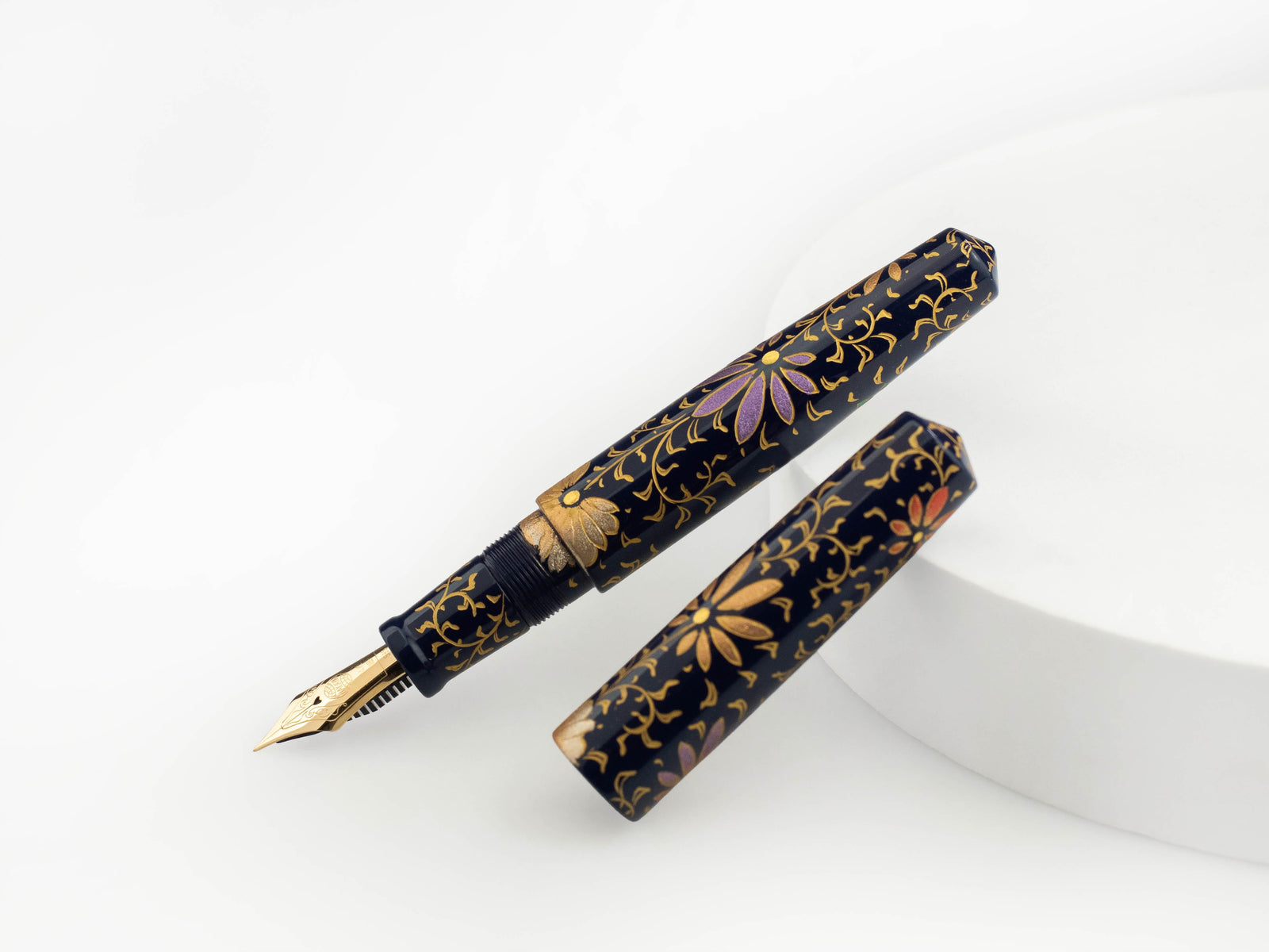 Stylo Plume Nakaya Cigar Piccolo PALMET (Kikyo Colorful Lines)