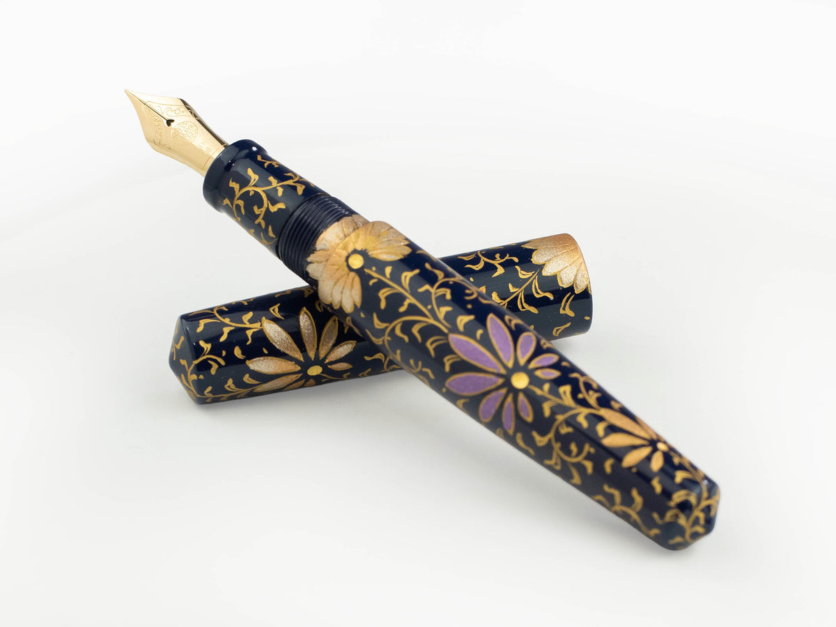 Stylo Plume Nakaya Cigar Piccolo PALMET (Kikyo Colorful Lines)