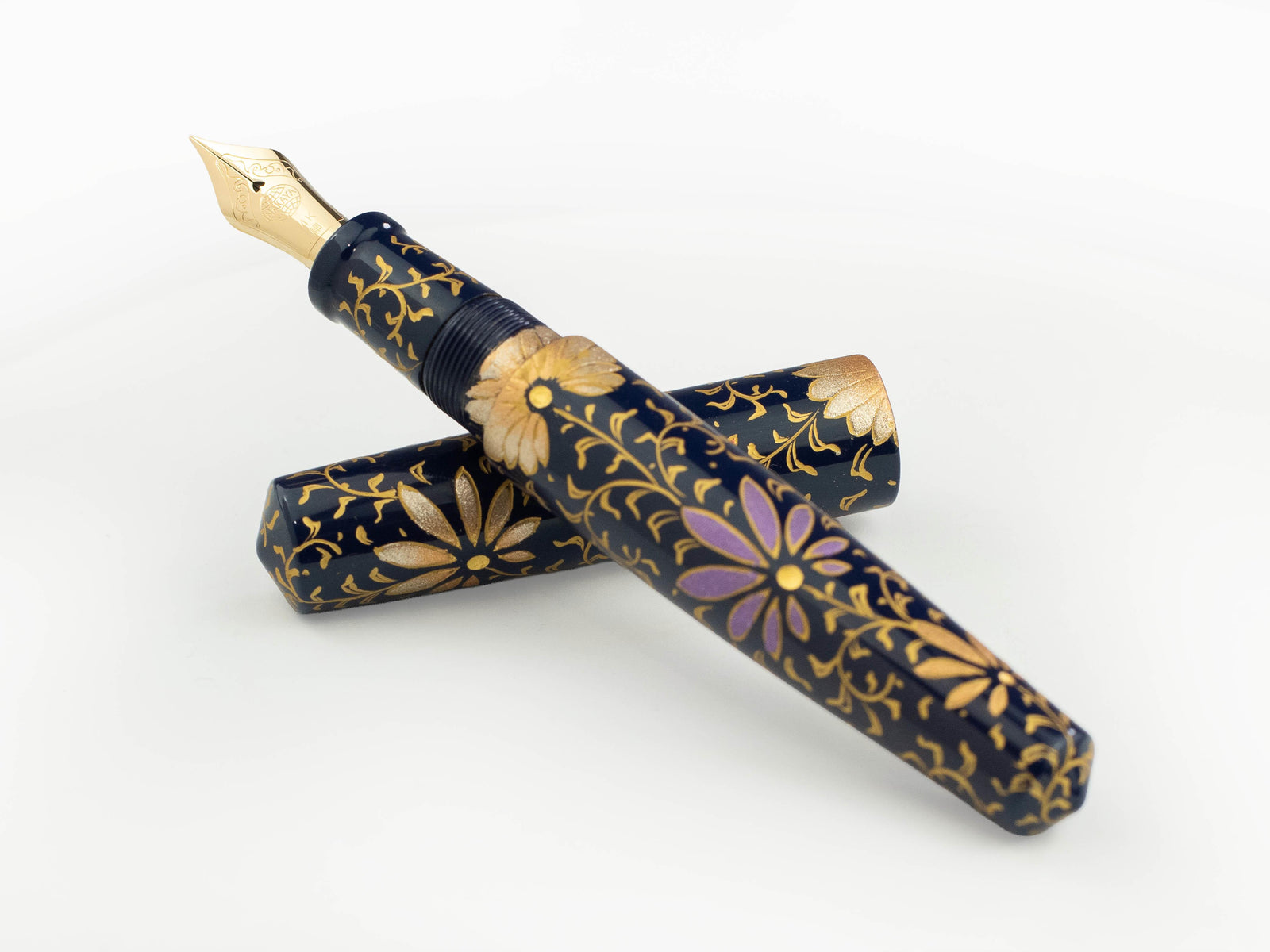 Stylo Plume Nakaya Cigar Piccolo PALMET (Kikyo Colorful Lines)