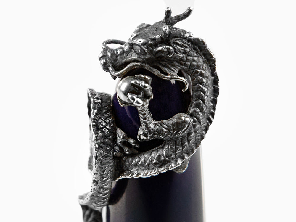 Nakaya Dragon II Stopper, Argent, Or 18k