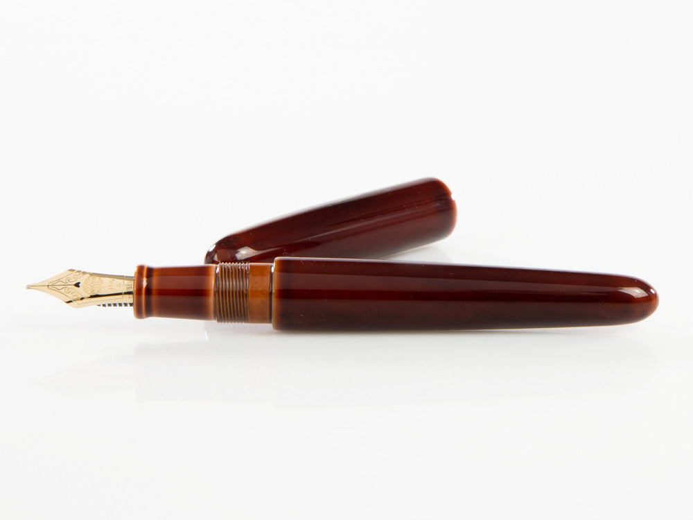 Stylo Plume Nakaya Cigar Toki-Tamenuri, Portable, Ebonite