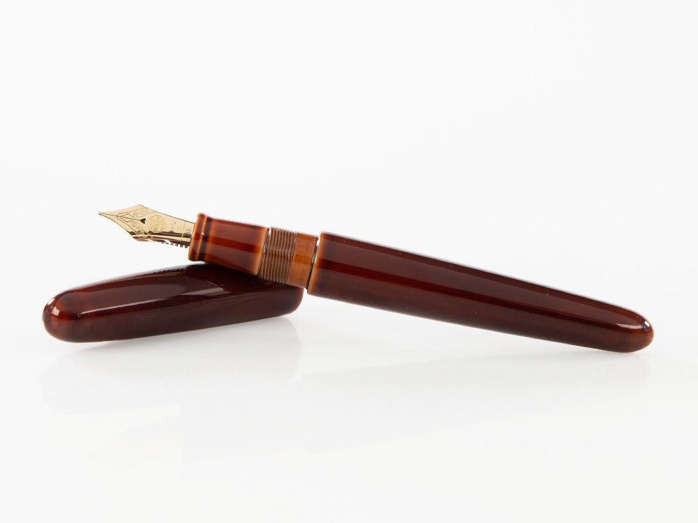 Stylo Plume Nakaya Cigar Toki-Tamenuri, Portable, Ebonite