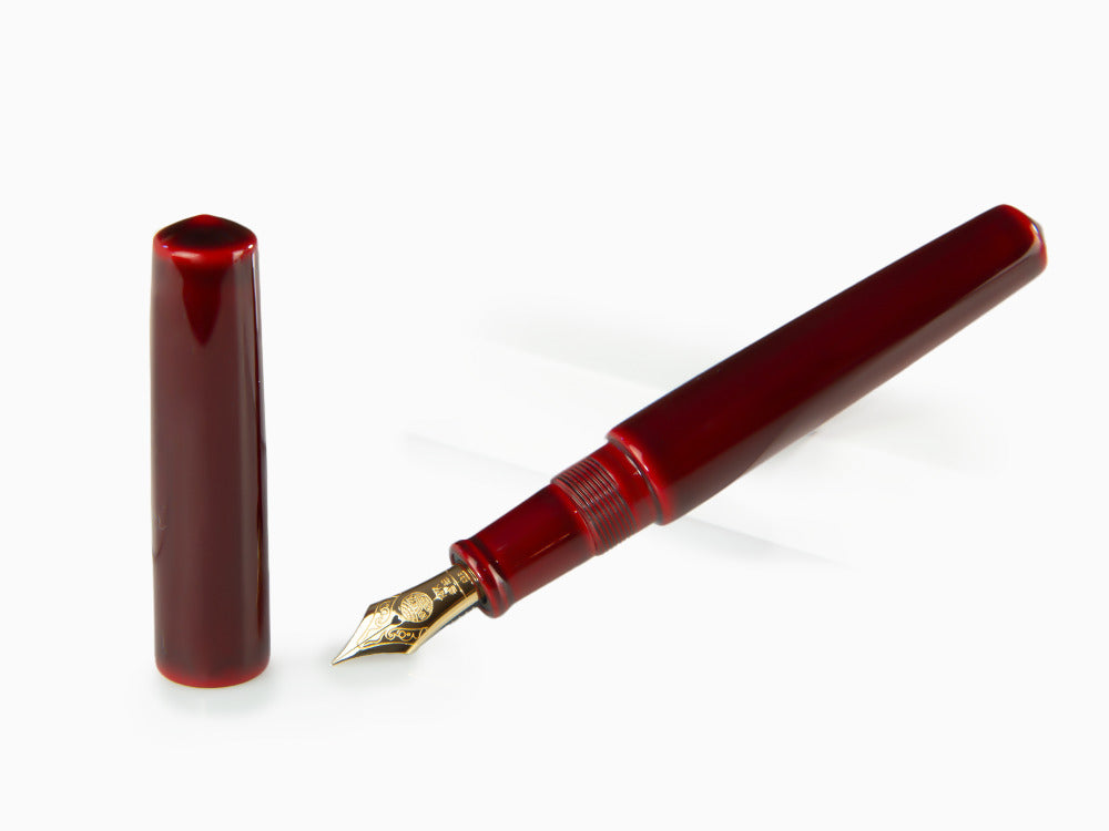 Stylo Plume Nakaya Cigar Piccolo, Aka Tamenuri, Ébonite