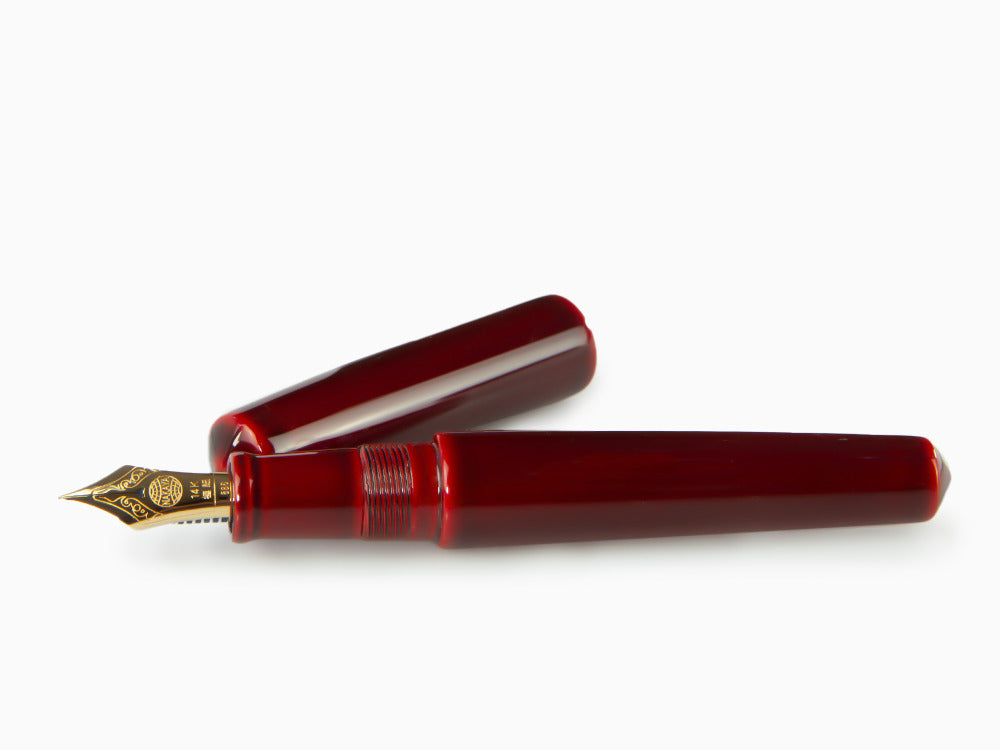 Stylo Plume Nakaya Cigar Piccolo, Aka Tamenuri, Ébonite