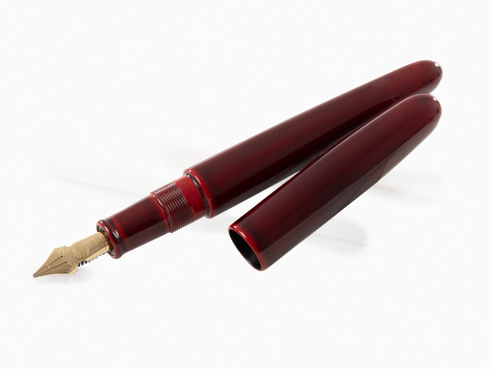 Stylo Plume Nakaya Cigar Portable, Aka-Tamenuri, Elastic, Music