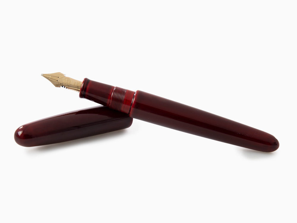 Stylo Plume Nakaya Cigar Portable, Aka-Tamenuri, Elastic, Music