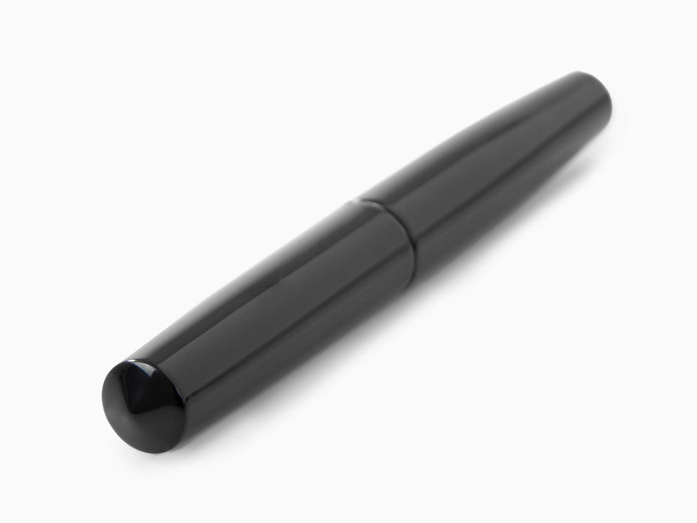 Stylo Plume Nakaya Cigar Kuro-Roiro Piccolo, Noir, Or 14k rodhium