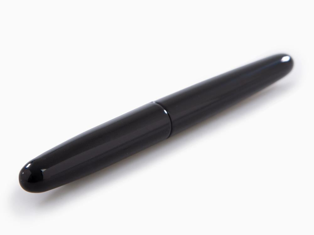 Stylo Plume Nakaya Cigar Kuro-Roiro Portable, Ebonite, Or 14k