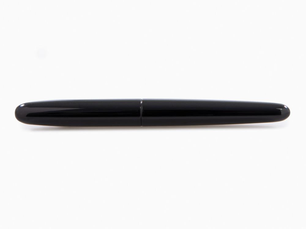Stylo Plume Nakaya Cigar Kuro-Roiro Portable, Ebonite, Or 14k