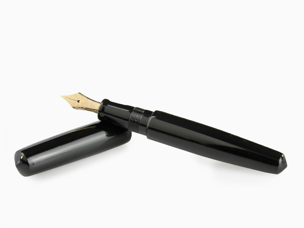 Stylo Plume Nakaya Cigar Kuro-Roiro Piccolo, Laque urushi sur ébonite