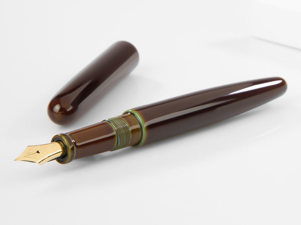 Stylo Plume Nakaya Cigar Long Heki-Tamenuri, Laque urushi sur ébonite