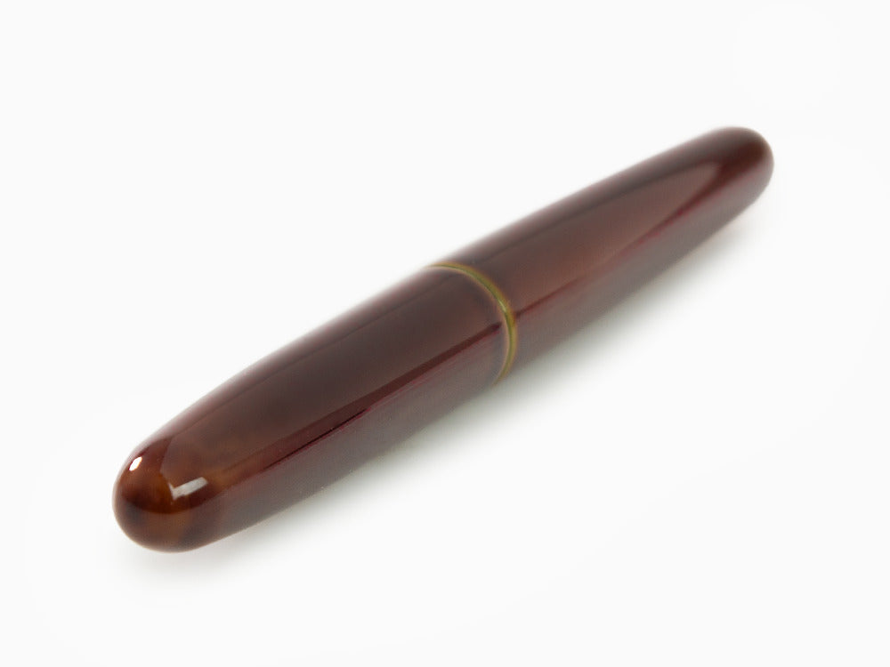 Stylo Plume Nakaya Cigar Heki-Tamenuri, Portable, Ebonite