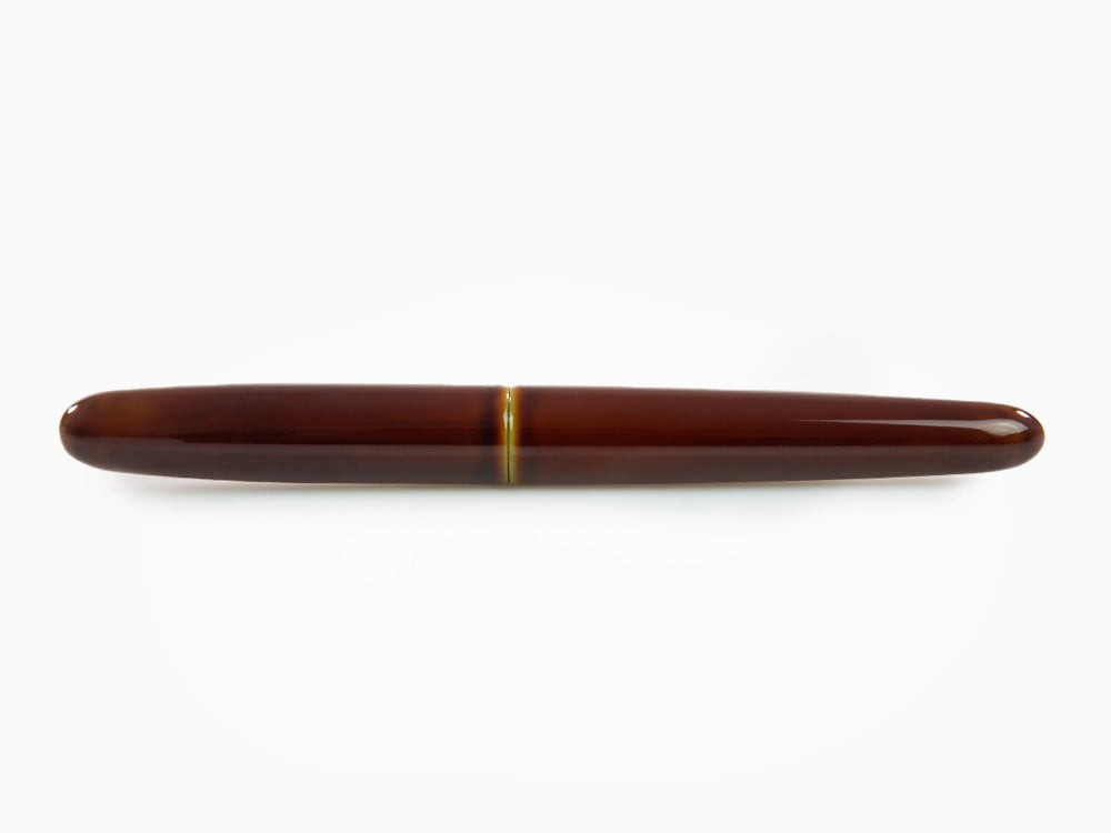 Stylo Plume Nakaya Cigar Heki-Tamenuri, Portable, Ebonite