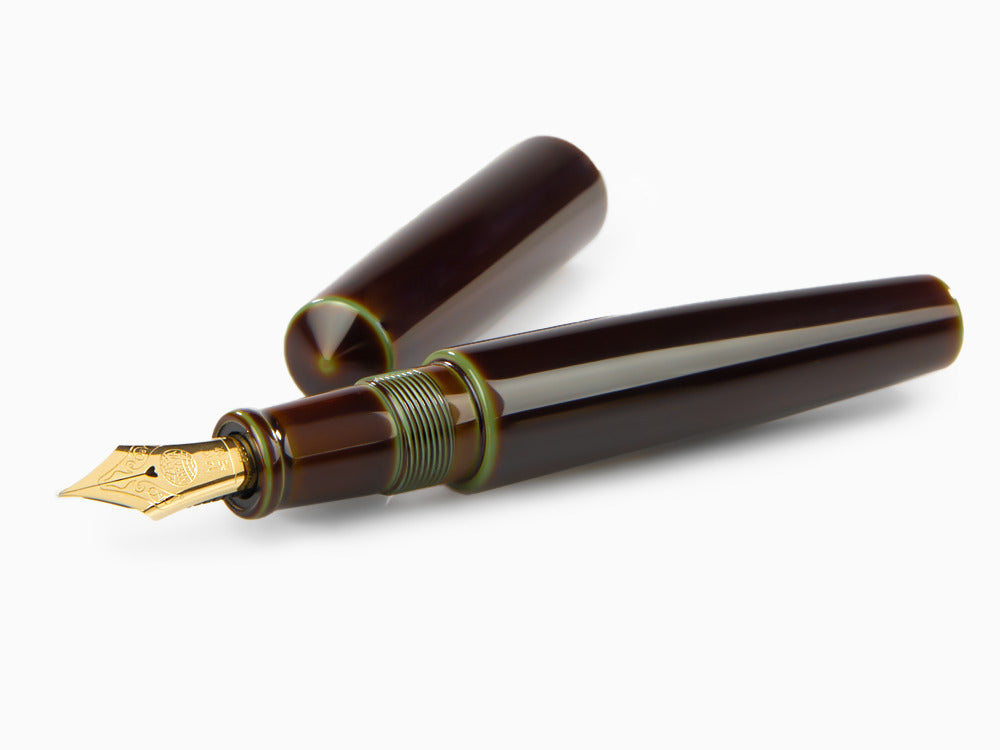 Stylo Plume Nakaya Cigar Piccolo Heki Tamenuri, Laque urushi