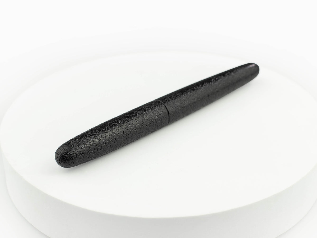 Stylo Plume Nakaya Cigar Portable, Kuro-Ishime, Ebonite, Or 14k