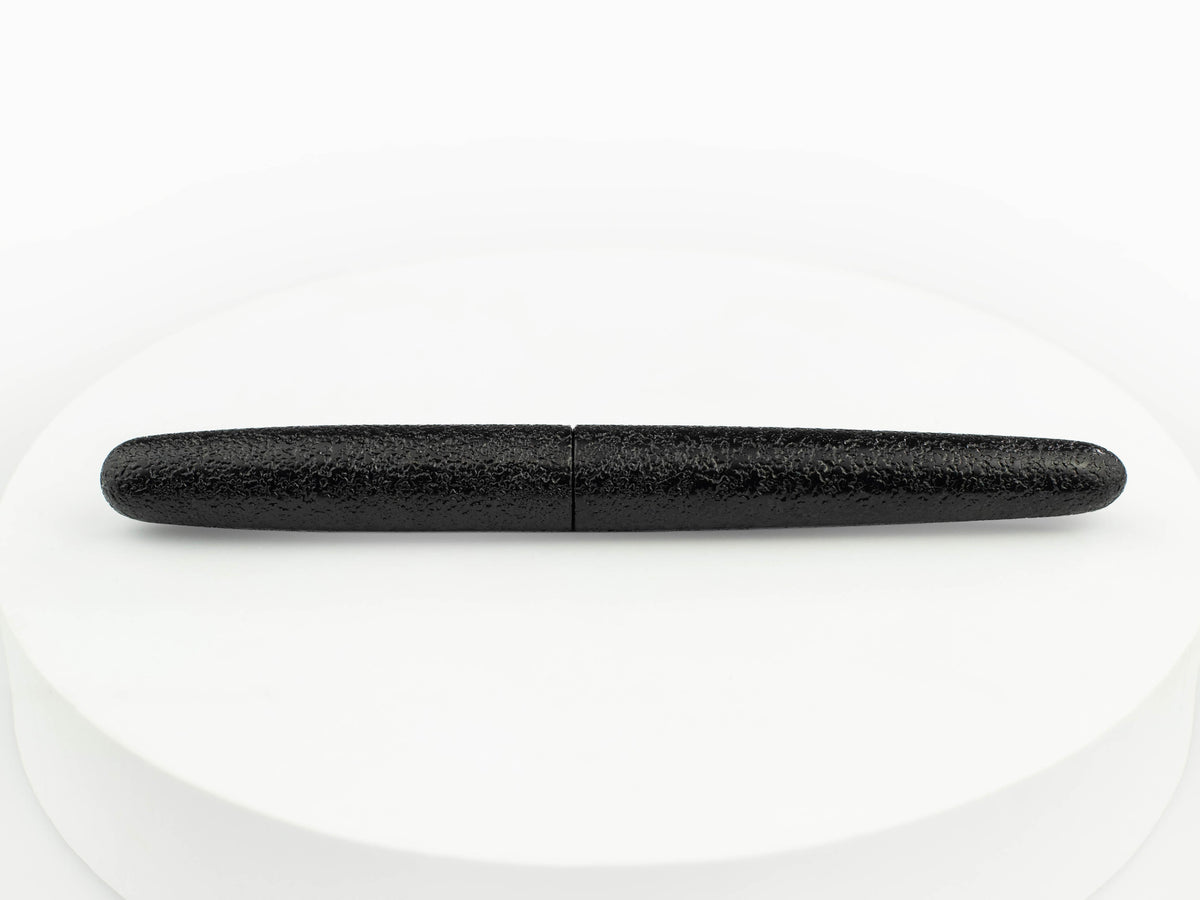 Stylo Plume Nakaya Cigar Portable, Kuro-Ishime, Ebonite, Or 14k