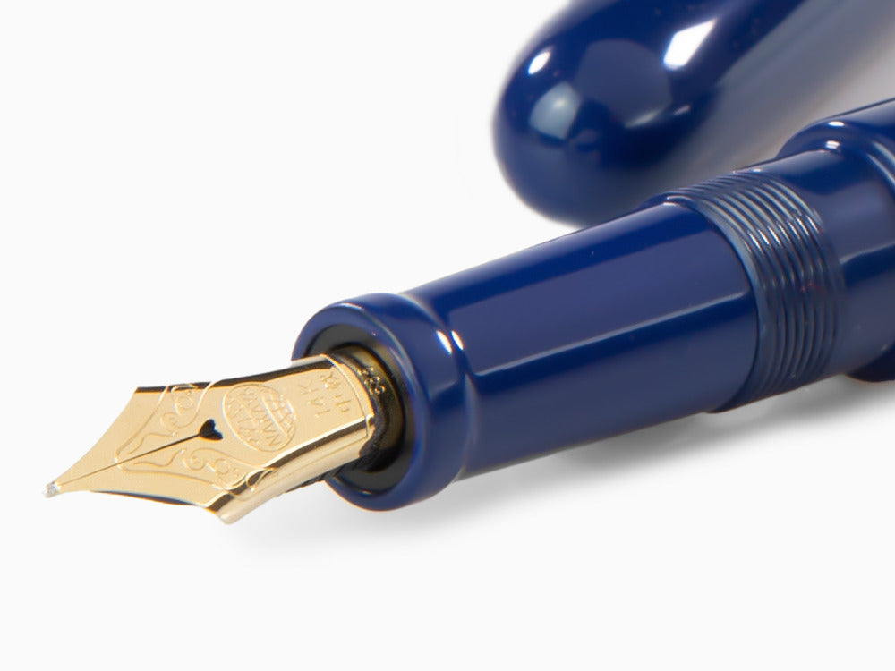 Stylo Plume Nakaya Cigar Long Kikyo, Laque urushi sur ébonite