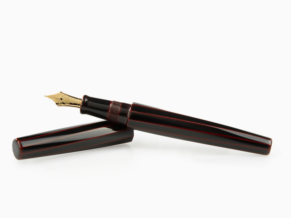 Stylo Plume Nakaya Cigar Kuro-Tamenuri, Decapod (TW), Laque urushi