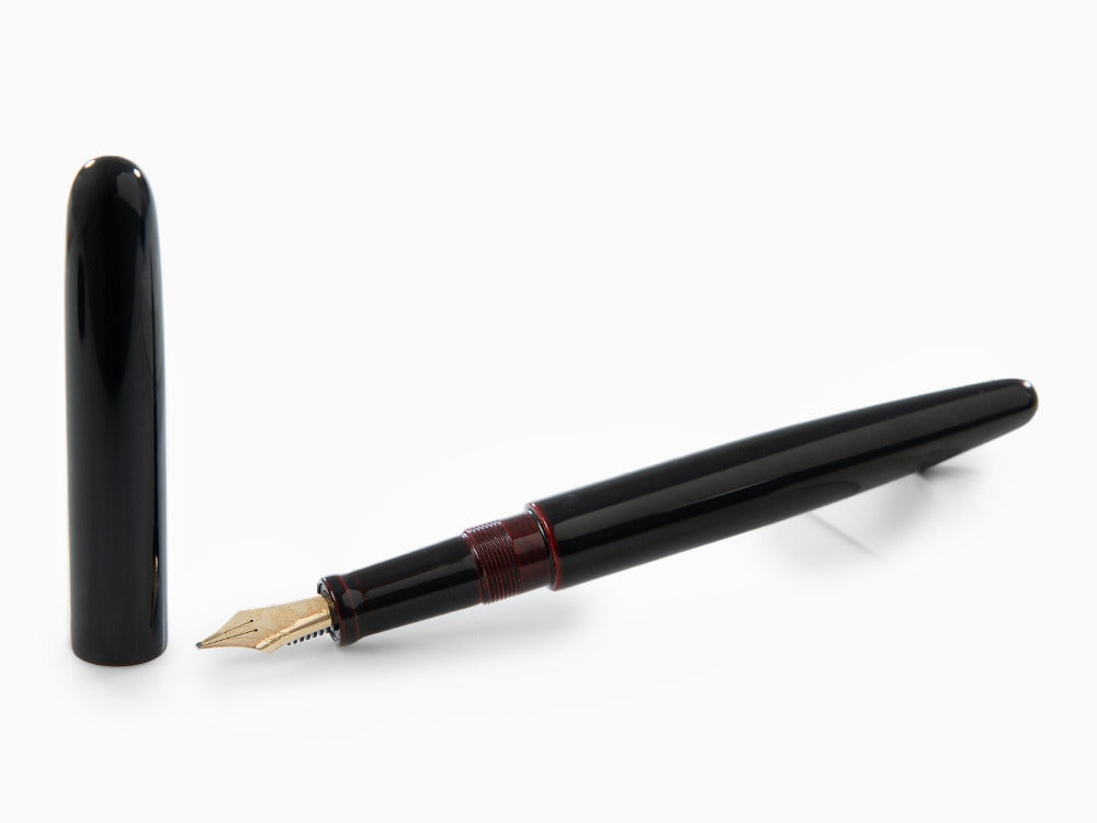 Stylo Plume Nakaya Cigar Long, Kuro-Tamenuri, Ebonite, Music