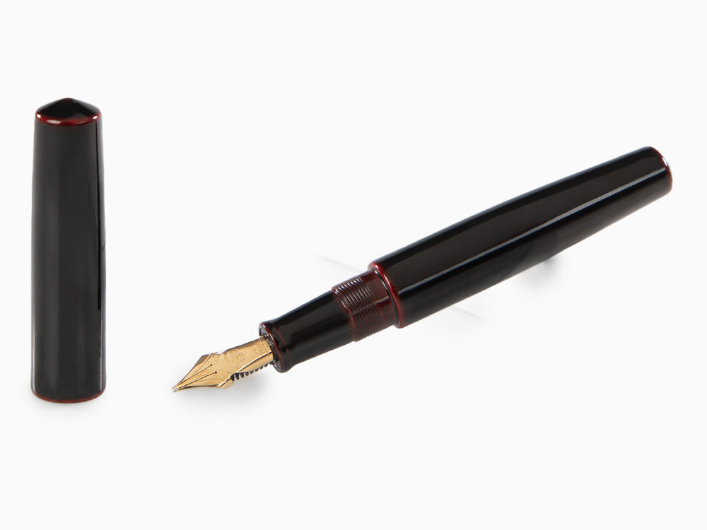 Stylo Plume Nakaya Cigar Piccolo, Kuro-Tamenuri, Ebonite, Music
