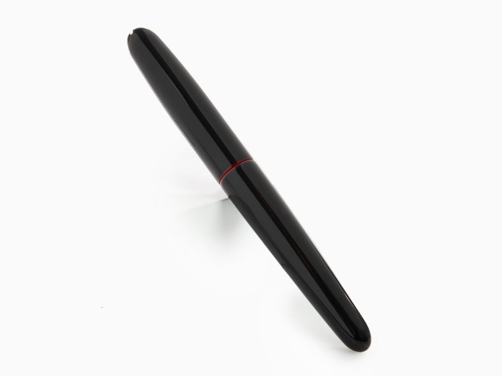 Stylo Plume Nakaya Cigar Portable Kuro-Tamenuri, Ebonite, Laque Urushi