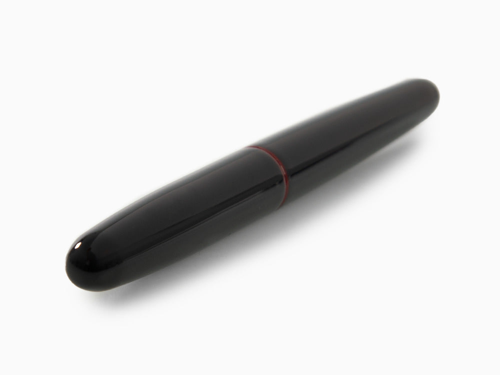 Stylo Plume Nakaya Cigar Portable Kuro-Tamenuri, Ebonite, Laque Urushi