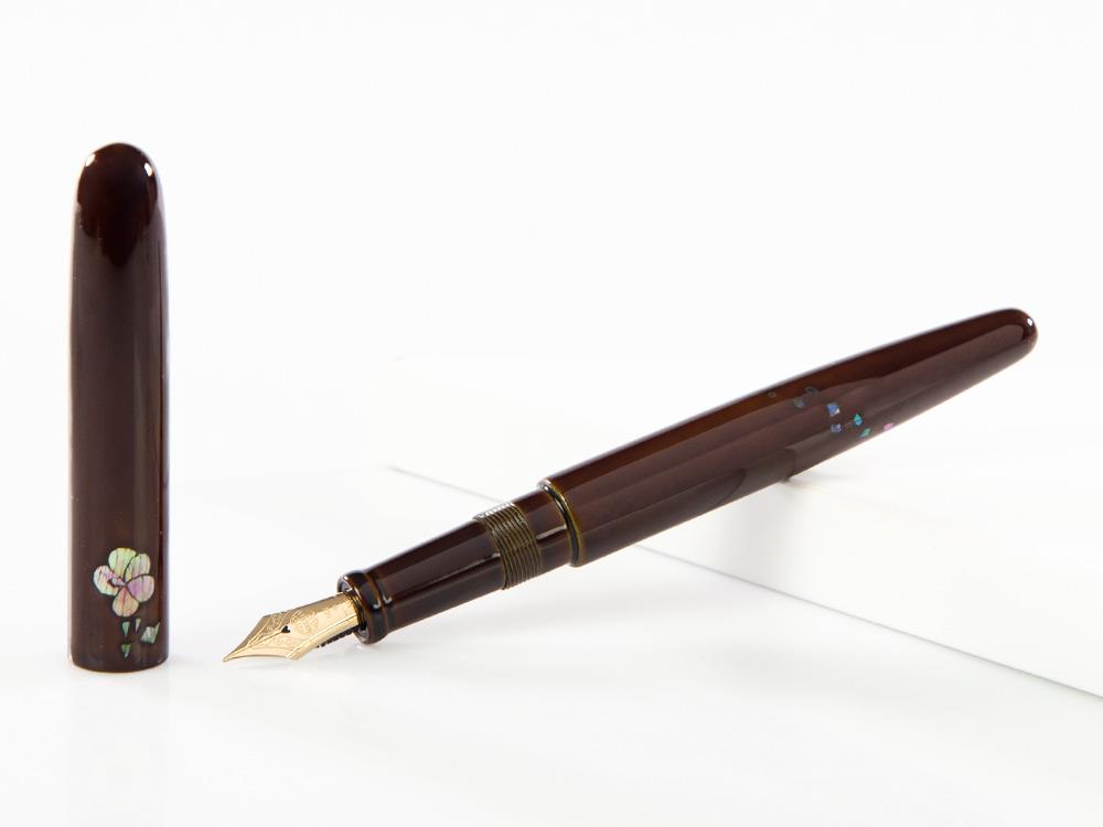 Stylo Plume Nakaya Cigar, Mukuge, Laque urushi sur ébonite
