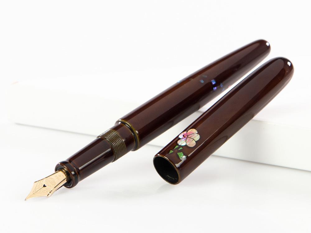 Stylo Plume Nakaya Cigar, Mukuge, Laque urushi sur ébonite