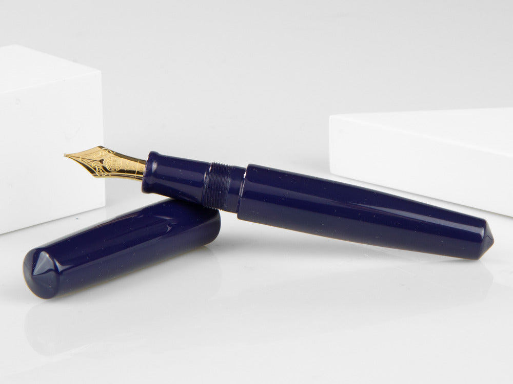 Stylo Plume Nakaya Cigar Piccolo, Shobu, Laque urushi sur ébonite