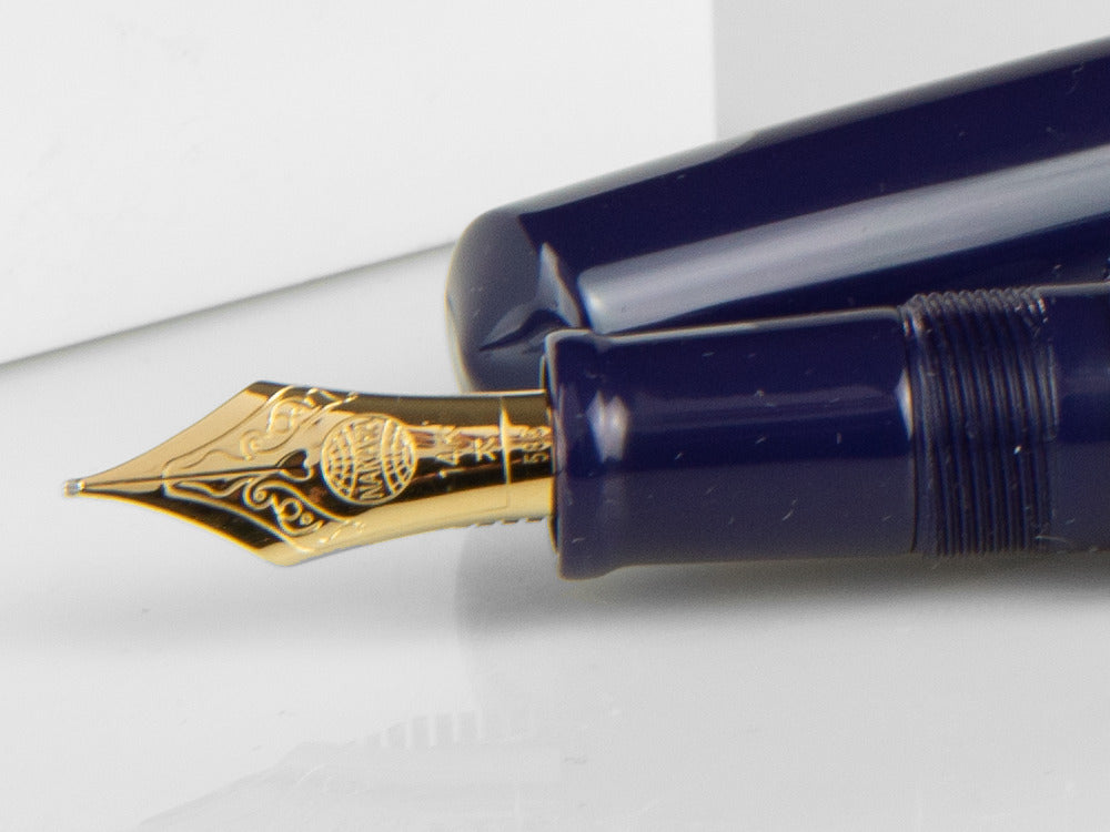 Stylo Plume Nakaya Cigar Piccolo, Shobu, Laque urushi sur ébonite