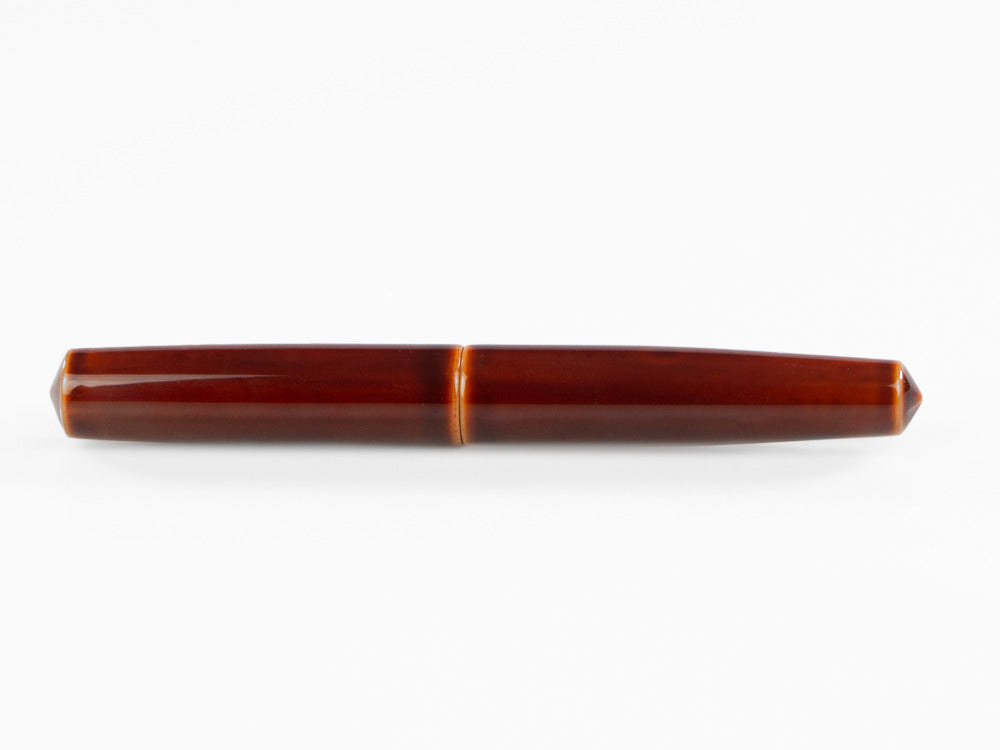 Stylo Plume Nakaya Cigar Piccolo, Toki-Tamenuri, Ebonite, Rodhium