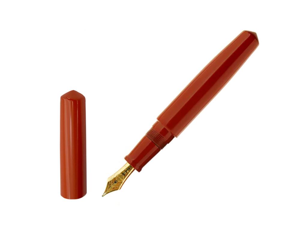 Stylo Plume Nakaya Cigar Piccolo Arai Shu, Ebonite, Laque Urushi