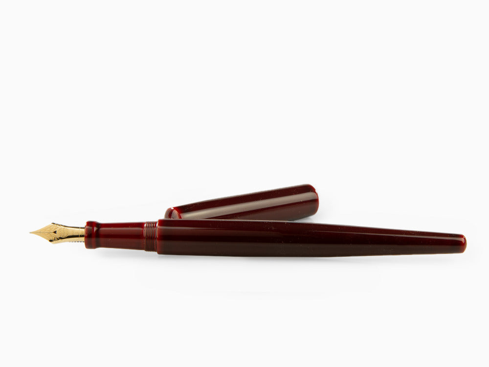 Stylo Plume Nakaya Desk, Aka-Tamenuri, Laque urushi sur ébonite