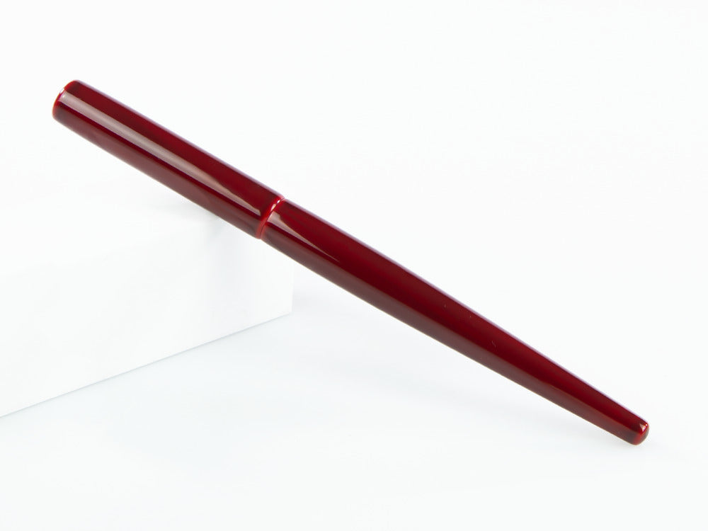 Stylo Plume Nakaya Desk, Aka-Tamenuri, Or 14K bicolore