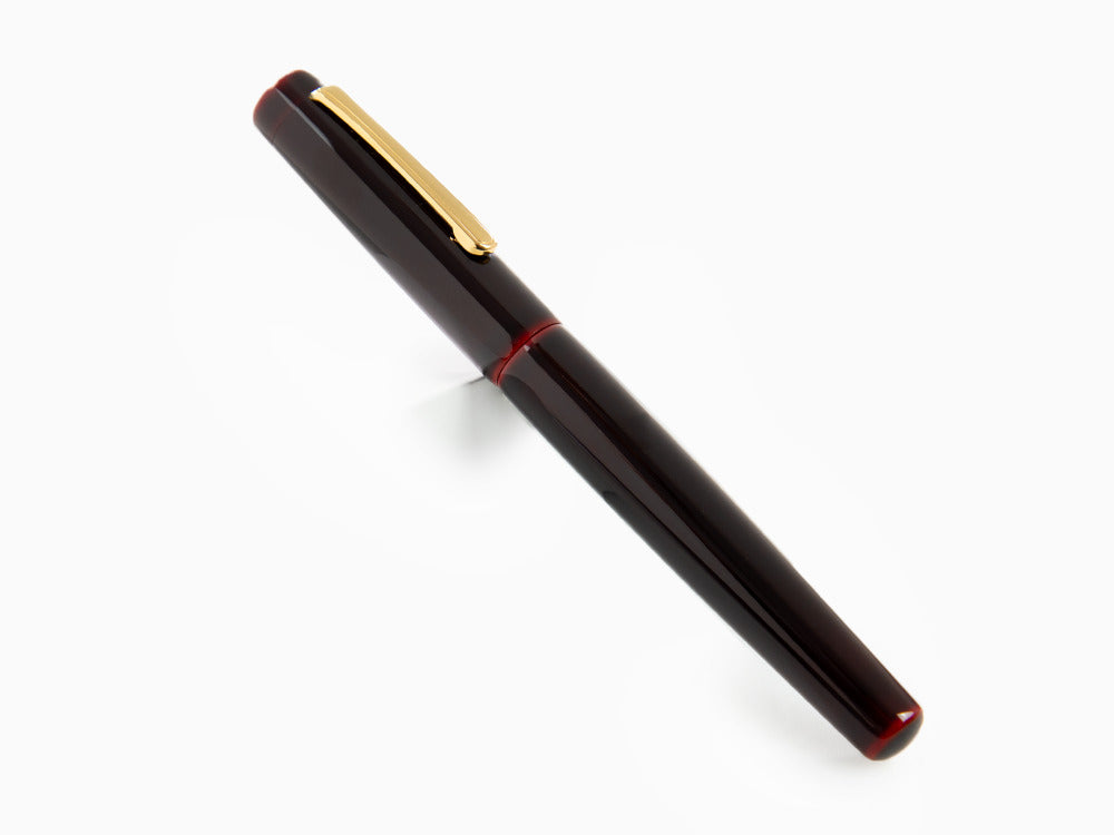 Stylo Plume Nakaya Neo-Standard, Aka-Tamenuri, Or 14K bicolore