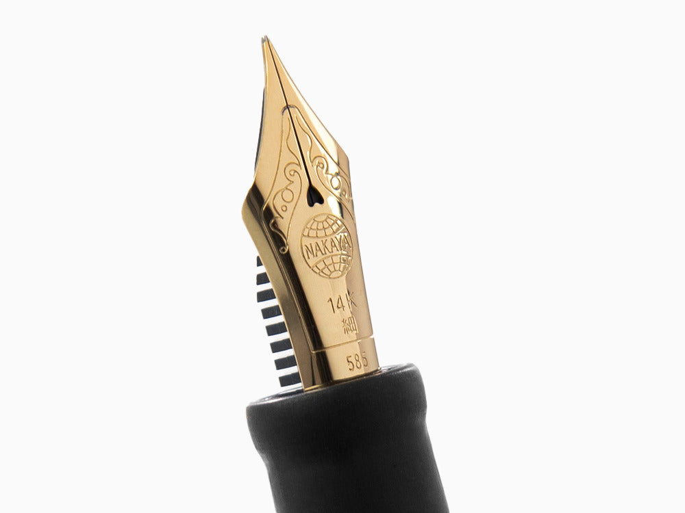 Stylo Plume Nakaya Neo-Standard, Black Hairline, Laque urushi